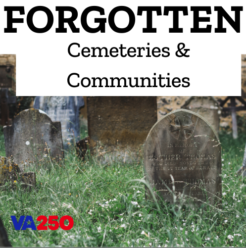 Forgotten Cemeteries & Communities